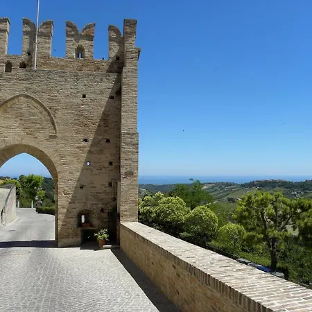 Apartment In Marche With Pool Near Adriatic Lägenhet *